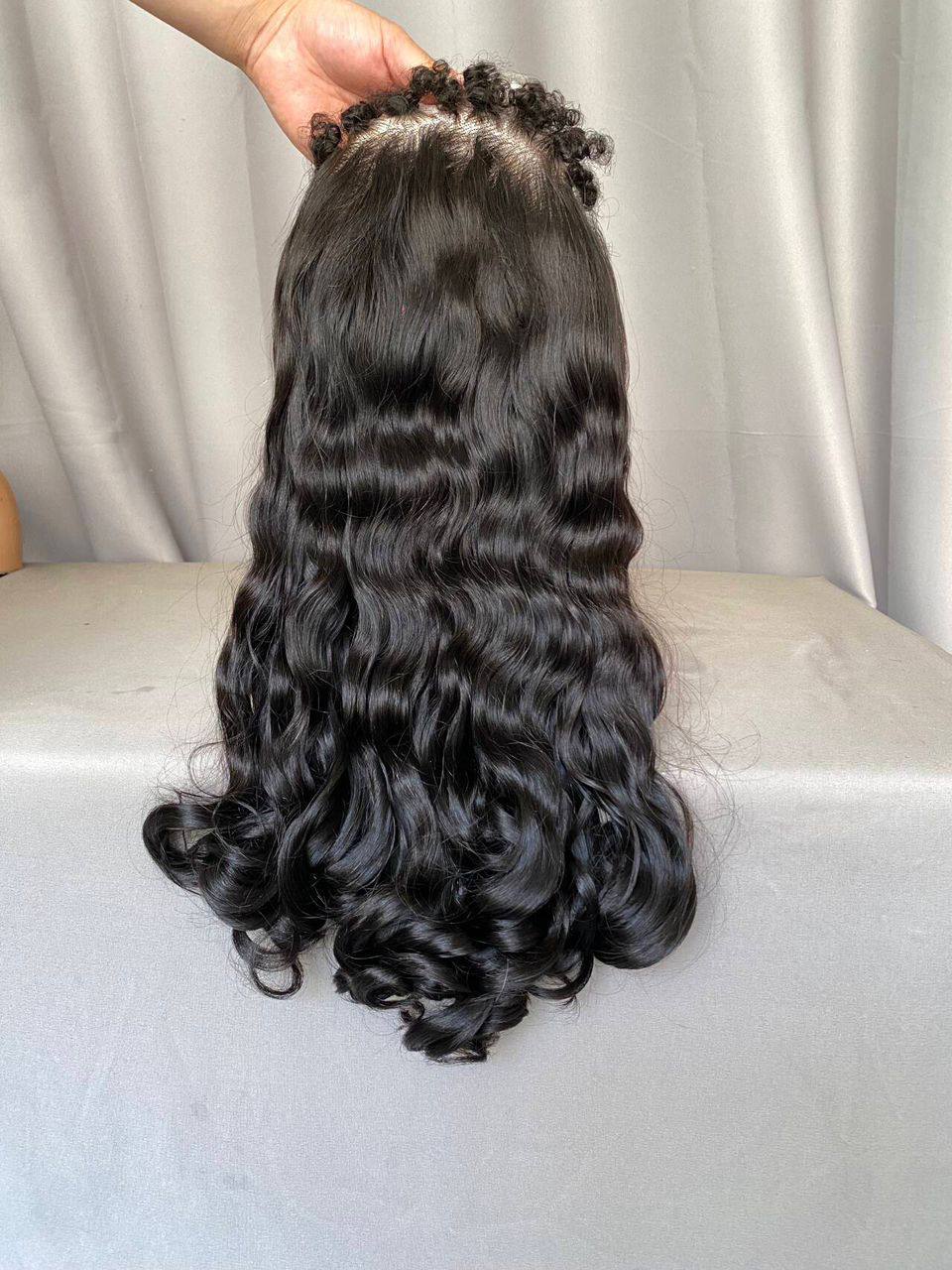 HD Lace Frontal with Baby Hair – Double Drawn 100% Human Hair