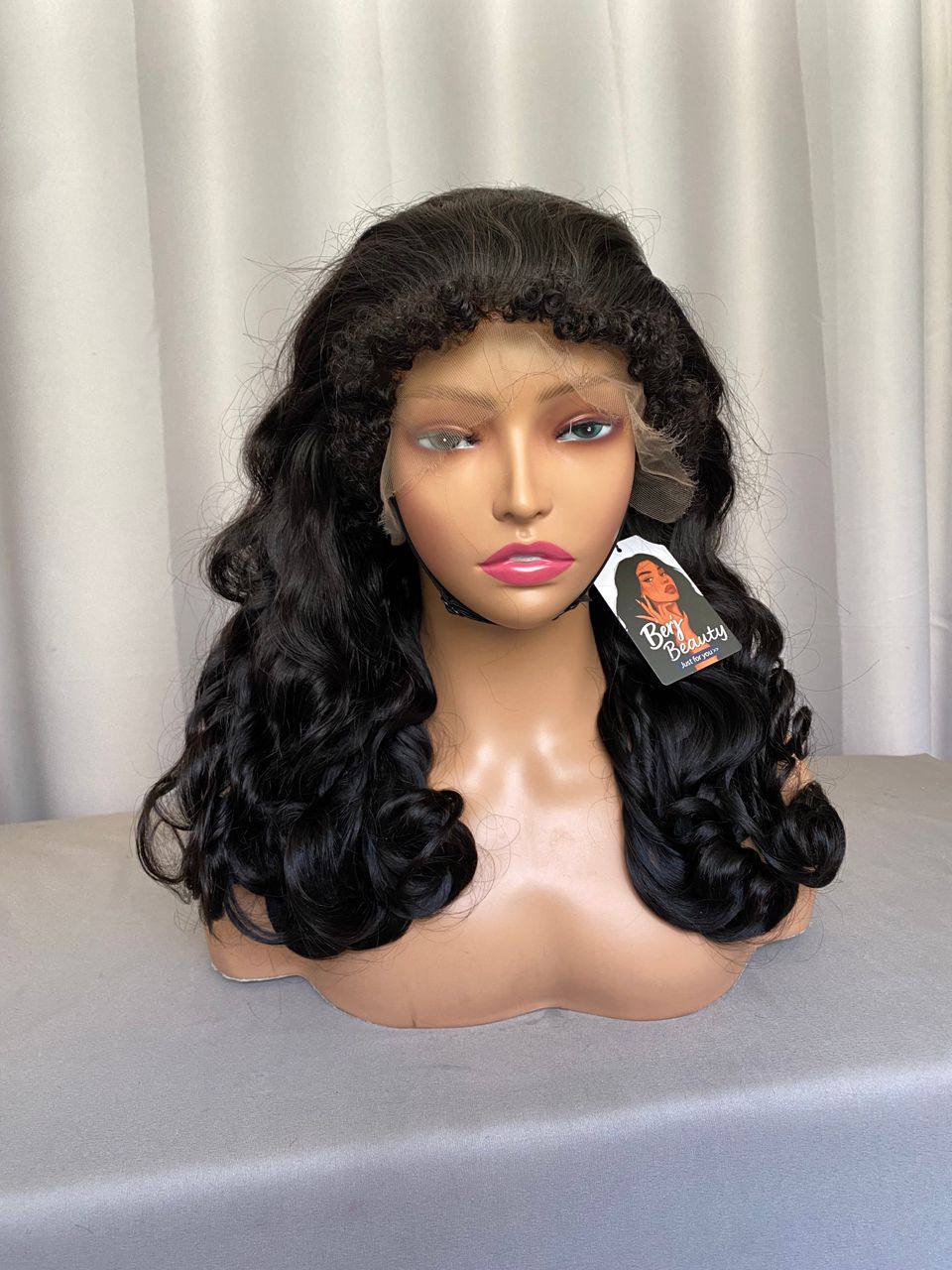 HD Lace Frontal with Baby Hair – Double Drawn 100% Human Hair