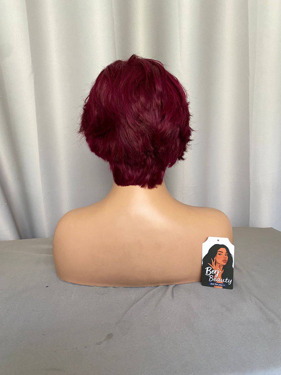 13x4 Short Pixie Wig – HD Lace Front, 100% Human Hair