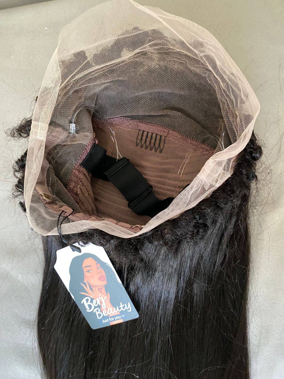 360 Lace Straight Wig – 100% Human Hair | Full Coverage, Natural Look, Glueless Install