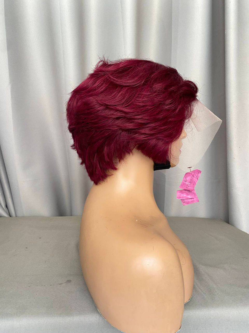 13x4 Short Pixie Wig – HD Lace Front, 100% Human Hair