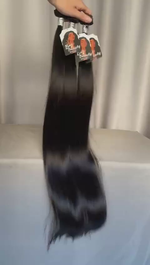 Straight Bundle 10A – 100% Natural Human Hair, Remy Quality
