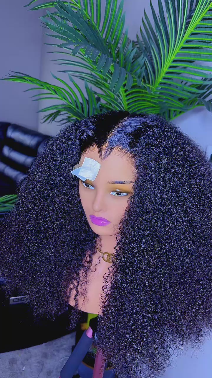 BerjBeauty Raw Vietnam Donor Naira Curly Wig – 20” (5x5 Closure)